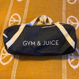 “Gym and Juice” gym bag